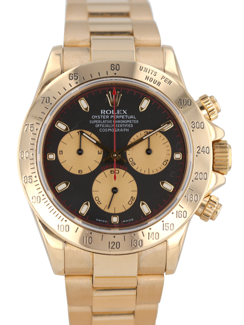 Rolex 18k Yellow Gold Daytona Ref. 116528