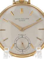 J35729: Patek Philippe 18k Gubelin Pocketwatch, Circa 1940's