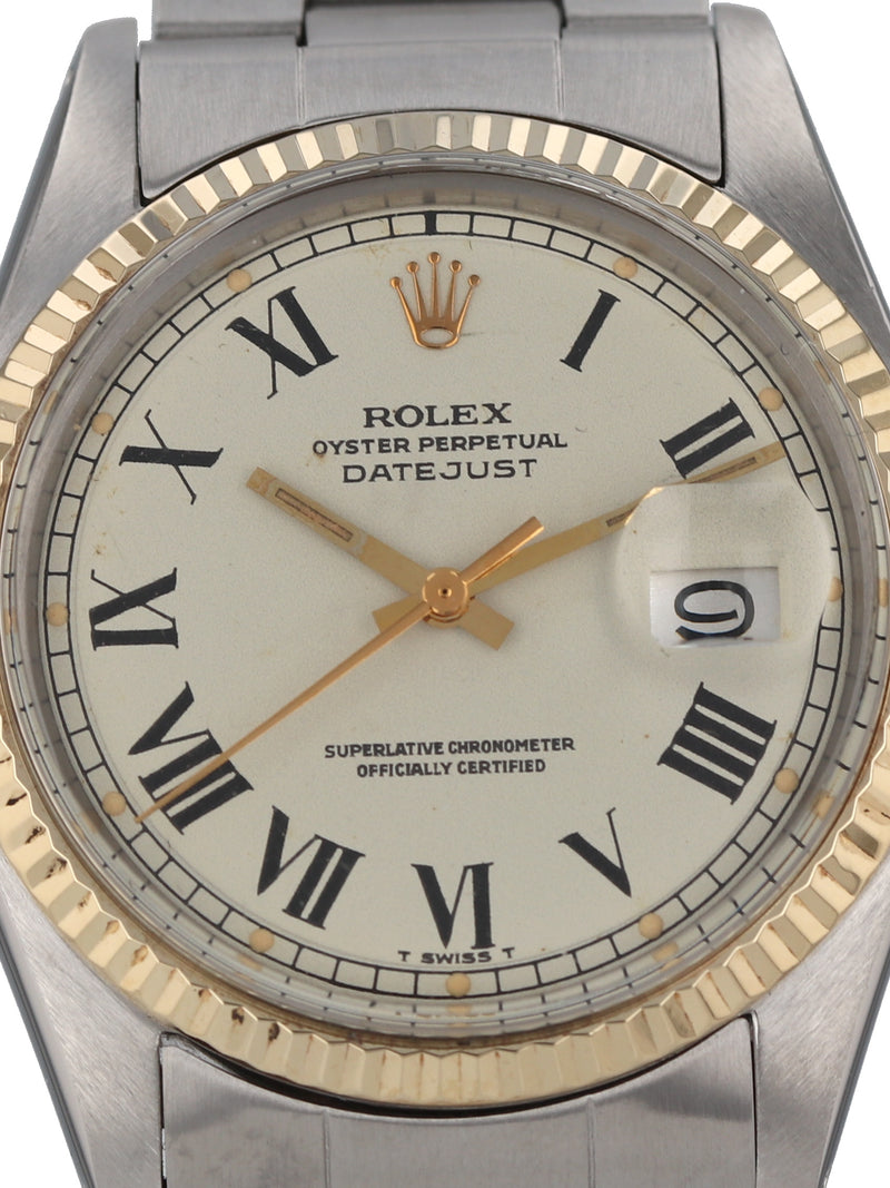 Rengør soveværelset flyde princip J35973: Rolex Vintage 1973 Datejust, Rare "Buckley Dial", Ref. 1601 – Paul  Duggan Fine Watches