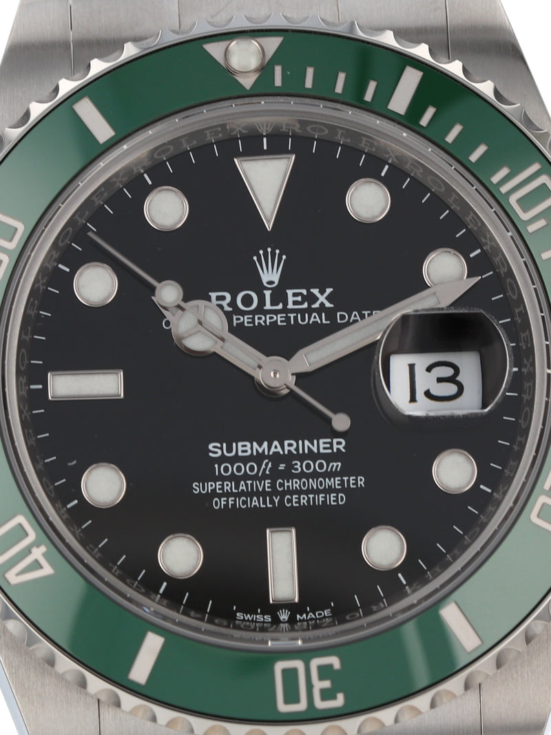 Perpetual Submariner Green Submariner Verte 2021 36059: Rolex
