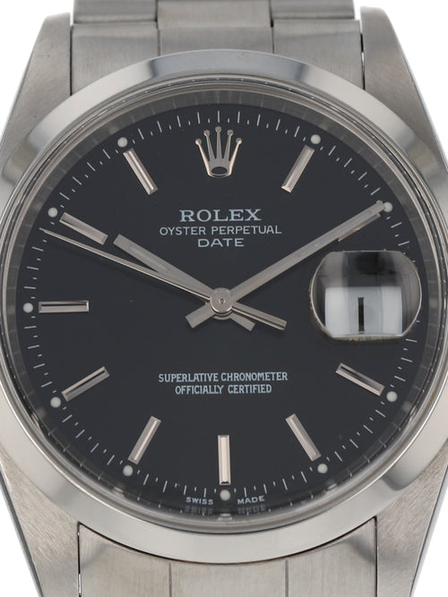 J36140: Rolex Date, Ref. 15200, Circa 2005