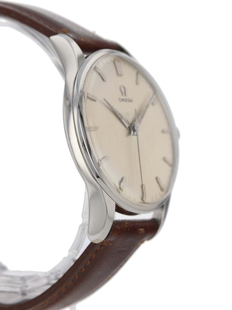 J36592: Omega Vintage 1957 Wristwatch with Papers