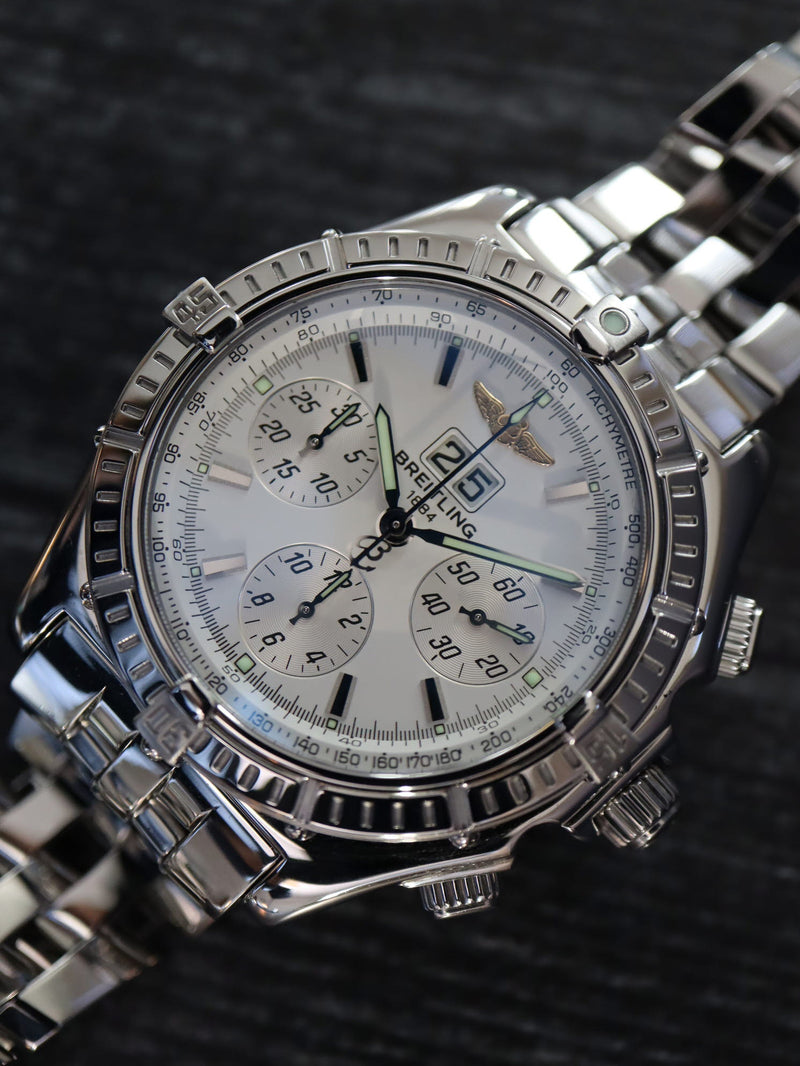 J36668: Breitling Crosswind Special Chronograph, Ref. A44355, 2023 Factory Serviced