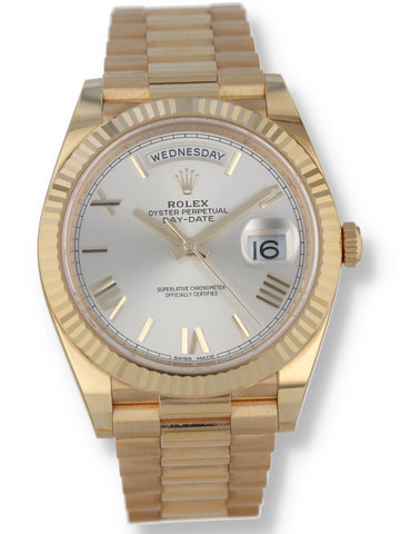J37560: Rolex 18k Yellow Gold Day-Date 40, Ref. 228238, Full Set