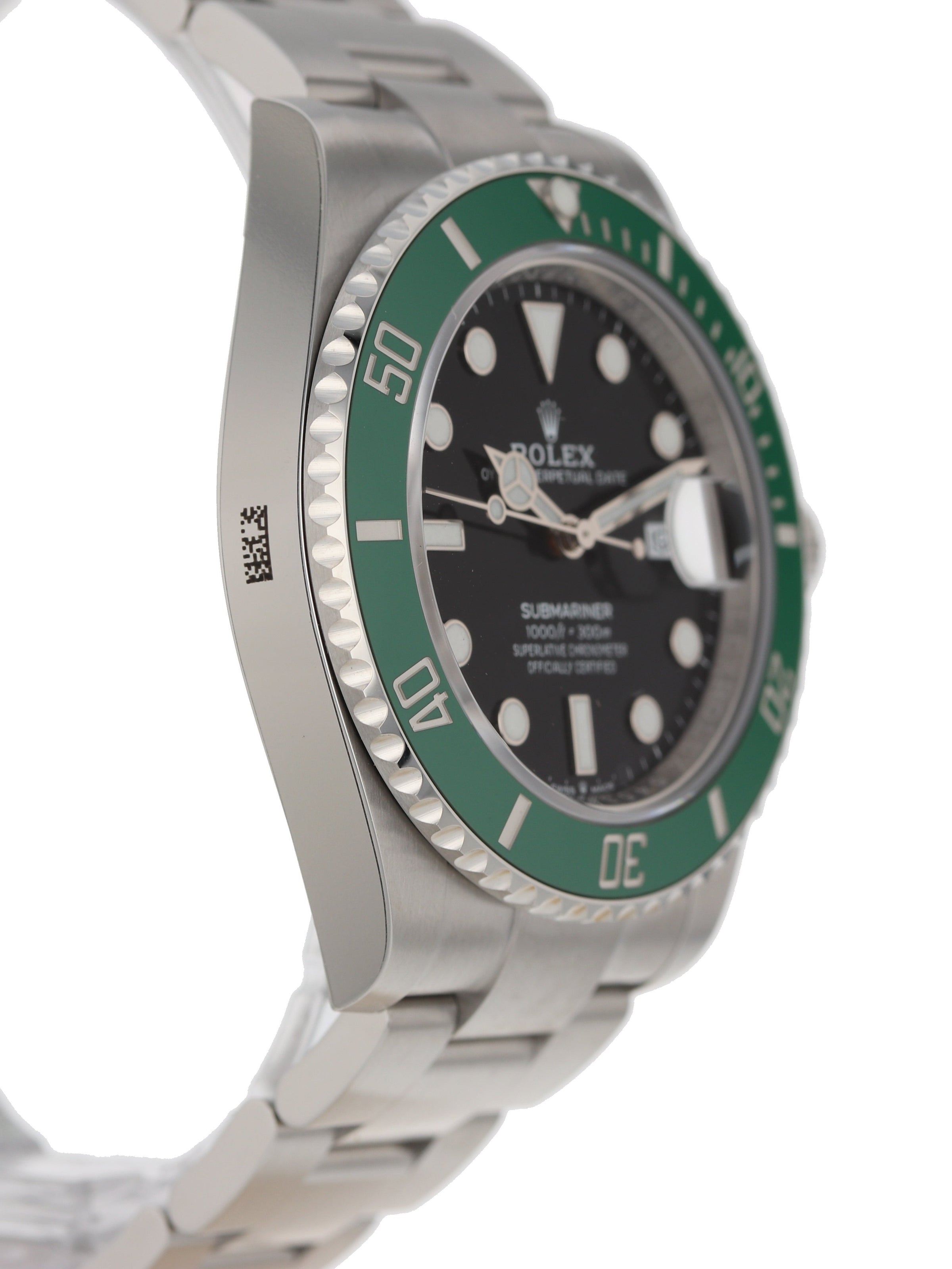 Unworn Rolex Submariner Date 41mm Starbucks 126610LV Green Bezel Black  Dial Watch Box Papers