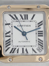 J38081: Cartier Gold Santos Galbee XL, Automatic, Ref. W20099C4, Box & Papers
