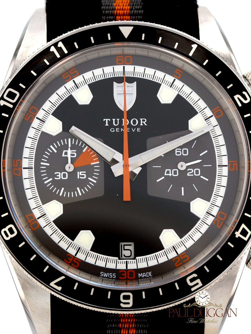 M35166: Tudor Heritage Chronograph 2017 Full Set Ref. 70330N