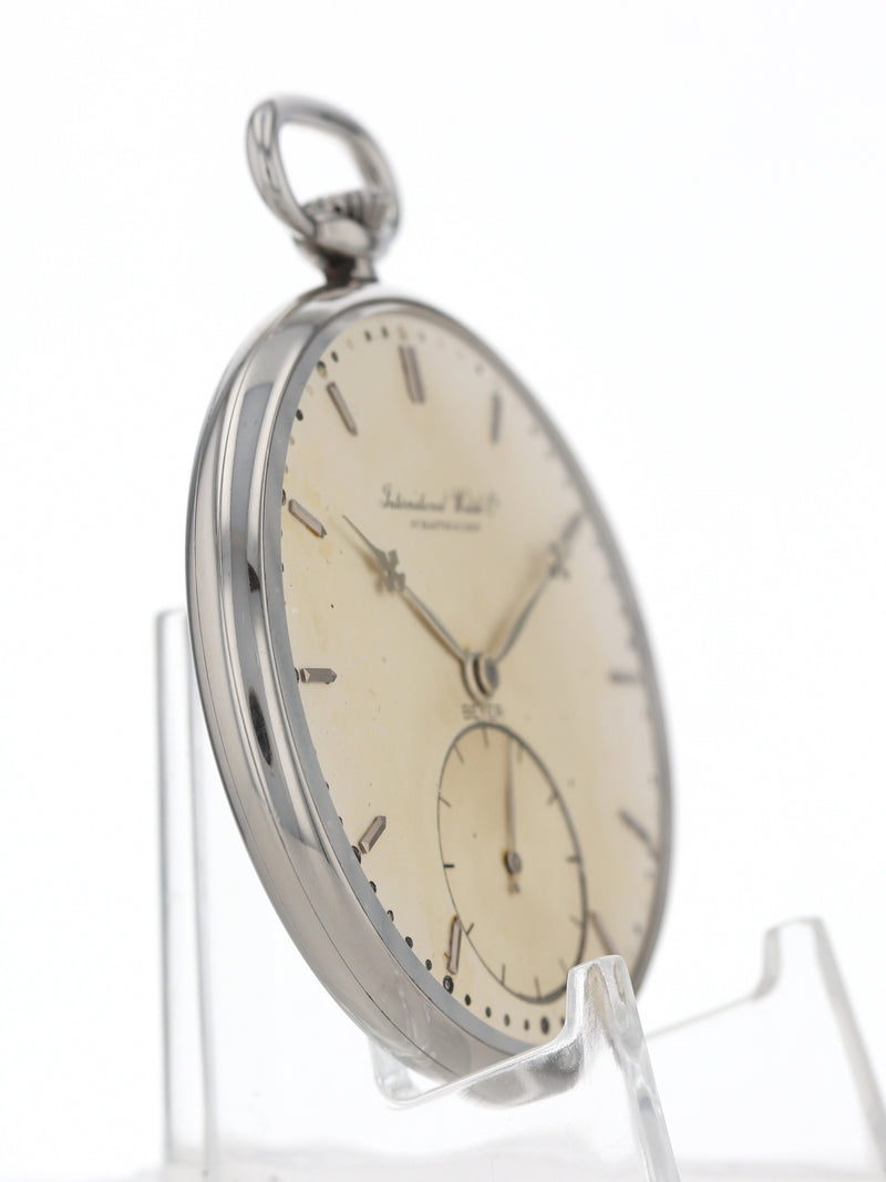 M35692: IWC Stainless Steel Pocketwatch