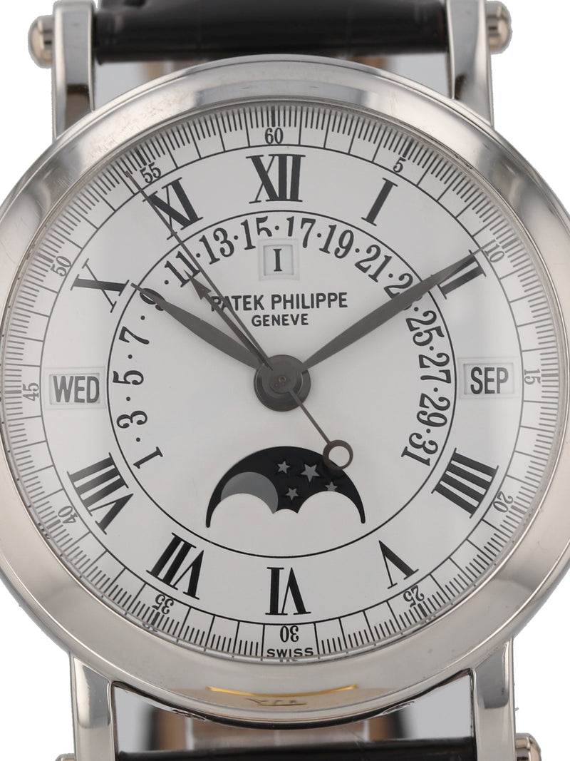 M35971: Patek Philippe Platinum Perpetual Calendar Retrograde, Ref. 5059P