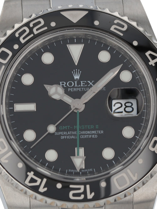 M37422: Rolex GMT-Master II, Ref. 116710LN, Circa 2007