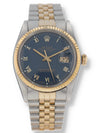38152: Rolex Datejust, Blue Roman Dial, Ref. 16013, Circa 1983