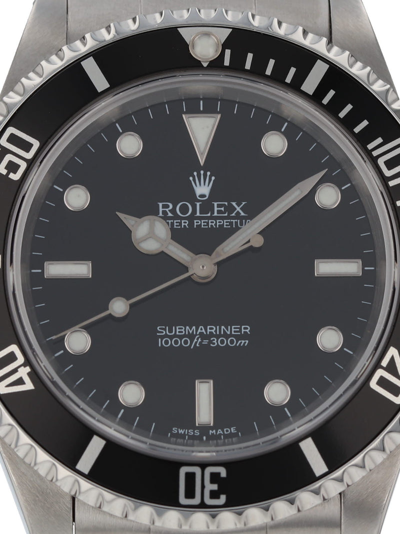 M38339: Rolex Submariner "No Date", Ref. 14060M, 2004 Box and Papers