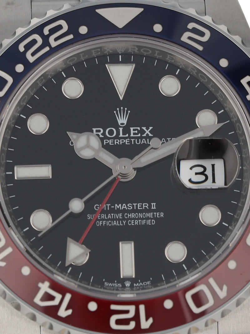 P50561: Rolex GMT-Master II "Pepsi", Ref. 126710BLRO, Unworn 2020 Full Set