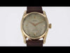 35786: Rolex 14k Yellow Gold Vintage 1952 Bombe, Ref. 6090