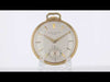 J35729: Patek Philippe 18k Gubelin Pocketwatch, Circa 1940's