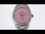 35564: Rolex vintage 1961 Oyster Perpetual, Ref. 1002, Custom Pink Dial