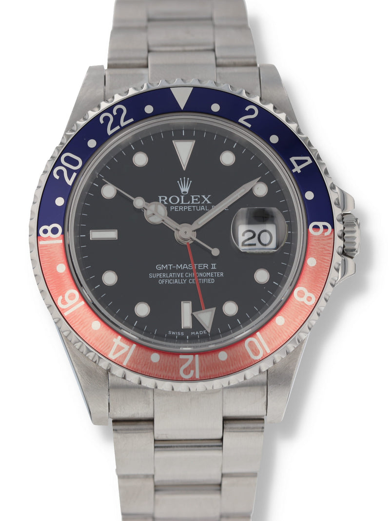M38340: Rolex GMT-Master II, Ref. 16710, Box & Papers