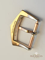 18k White Gold Tang Buckle Size 16mm